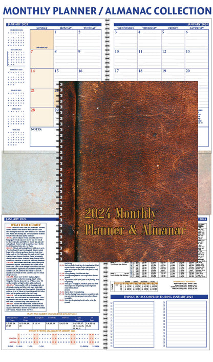 322400 Monthly Planner / Almanac