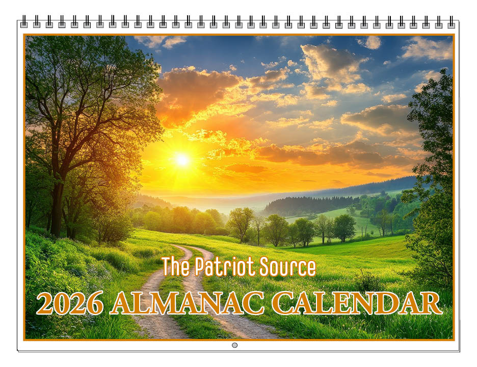 222419 - VINTAGE ALMANAC CALENDAR (Twin Loop Wire Bound)