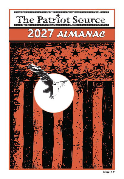112419 - CLASSIC EXPANDED PATRIOT SOURCE ALMANAC CALENDAR (Tinned Binding) w/ Free Mini Almanac