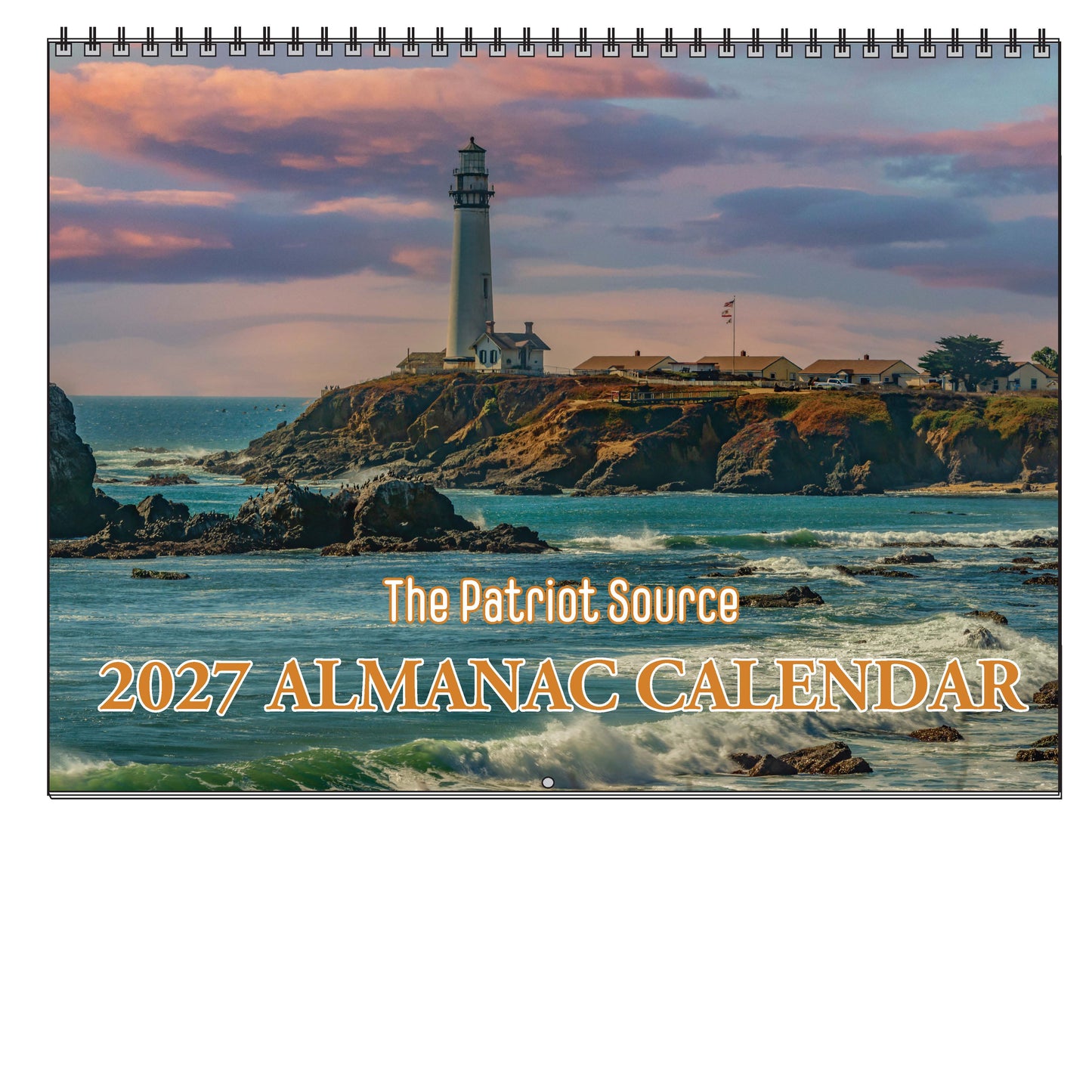 222419 - VINTAGE ALMANAC CALENDAR (Twin Loop Wire Bound)